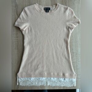 Y2K Layered Cashmere Top